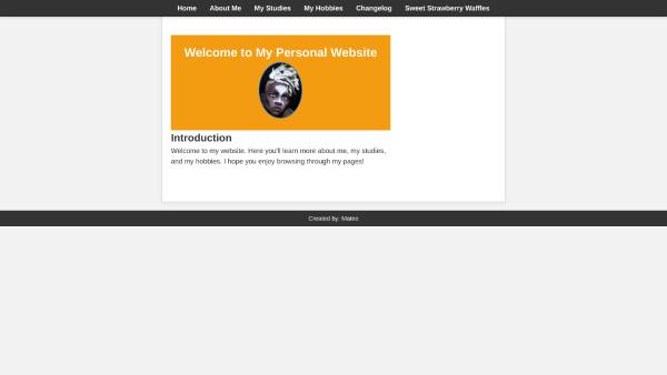 Mateo's Website
